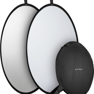 Platinum 32 Inch Silver White Collapsible Light Reflector-0