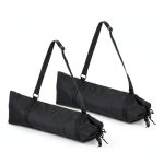 Nylon Tripod Bag 2Pcs Waterproof Padded Case Black-0