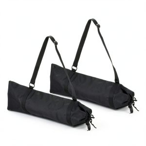 Nylon Tripod Bag 2Pcs Waterproof Padded Case Black-0