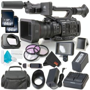 Panasonic AG UX180 4K Professional Camcorder Bundle Kit-0