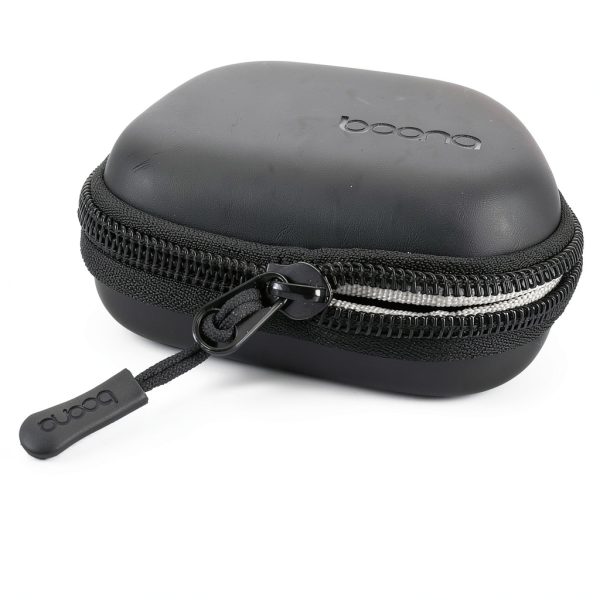 EVA Digital Camera Case Black Leather Protective Storage Bag-3