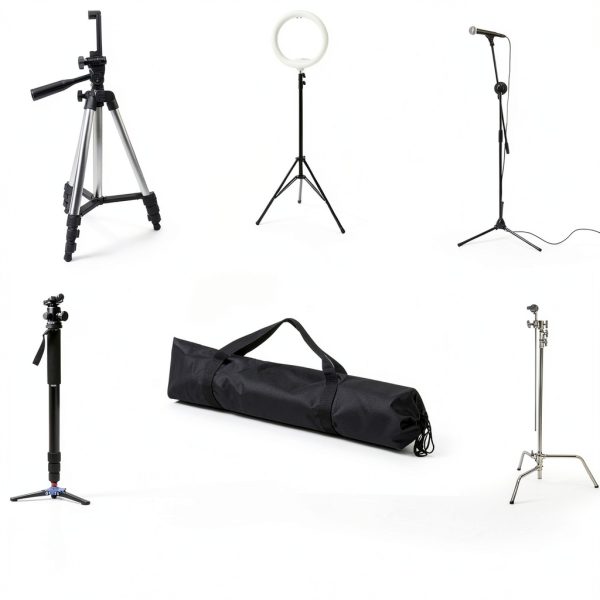 Nylon Tripod Bag Waterproof Padded Carrying Case Black-4