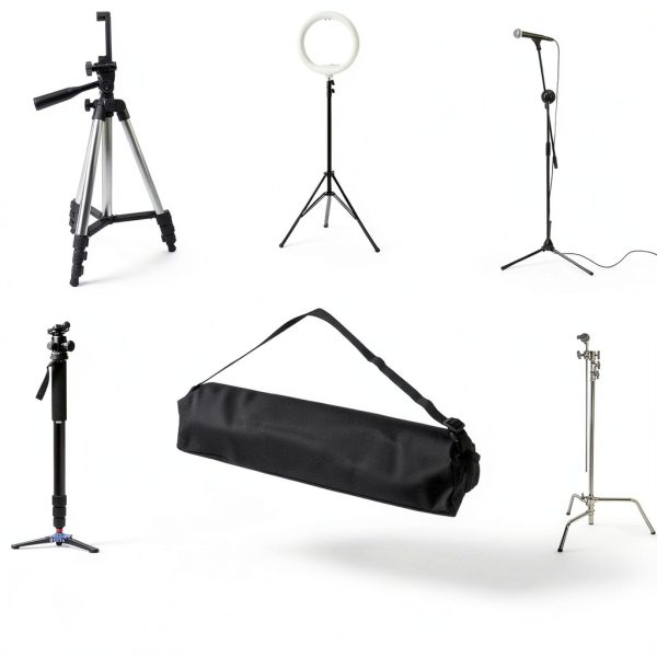 Oxford Padded Tripod Bag Black Waterproof Durable Camera-4