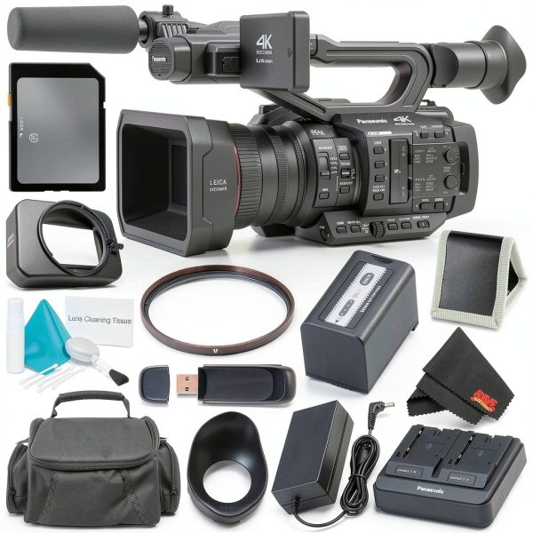 Panasonic AG UX180 4K Professional Camcorder Bundle Kit-0