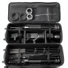 Rolling Camera Bag Waterproof Nylon Rolling Shoulder Carry-5