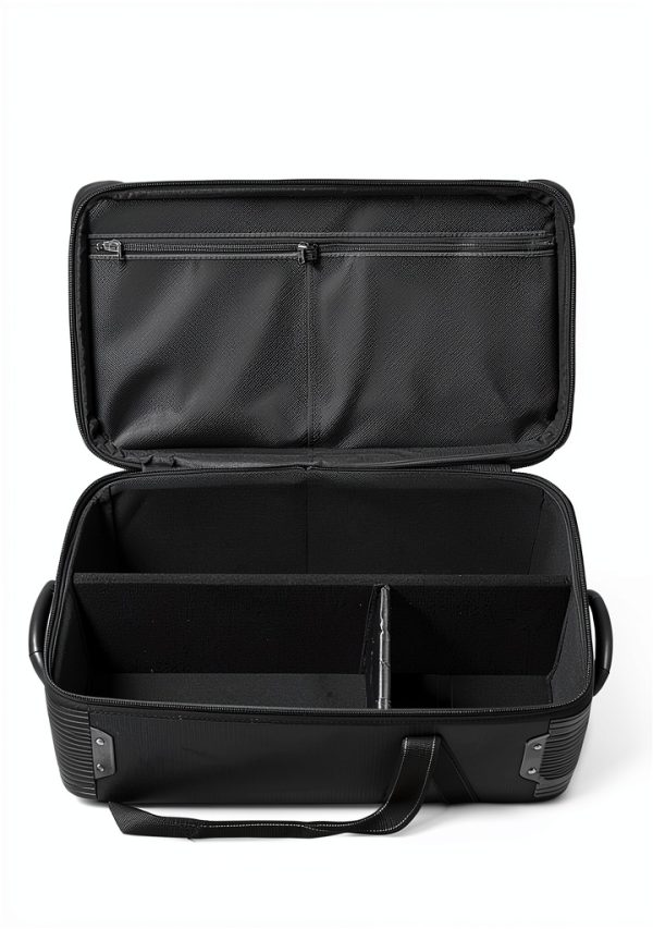 Rolling Camera Bag Waterproof Nylon Rolling Shoulder Carry-4