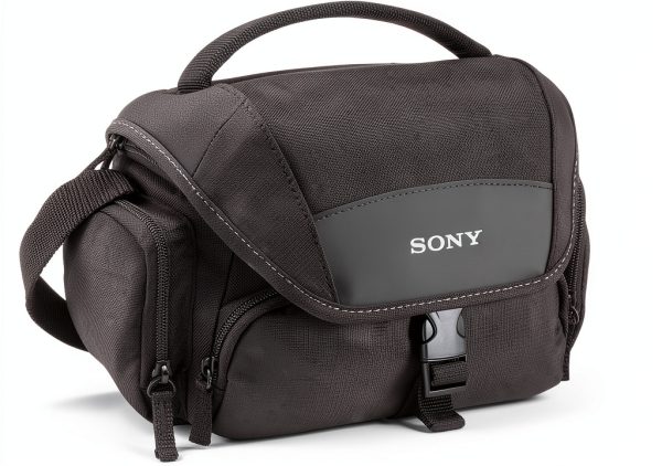 Sony LCSU21 Camera Case Adjustable Partition Shoulder Strap-0