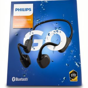 Philips TAA6606BK/00 Open Ear Bone Conduction Sports Headphones Black-0