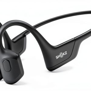 Shokz OpenRun Pro Mini Bone Conduction Sport Headphones Black Beige-0