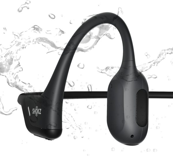 Shokz OpenRun Pro Bone Conduction Headphones Black Premium Design-3