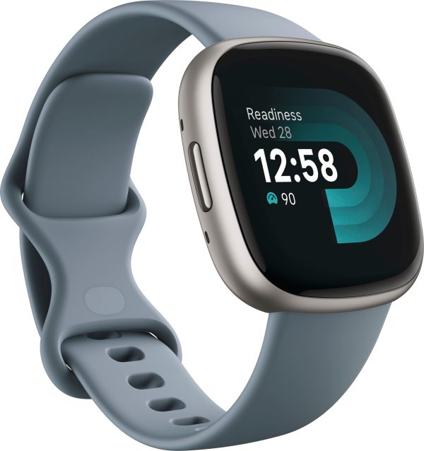Fitbit Versa 4 Fitness Smartwatch Copper Rose Graphite Platinum-1